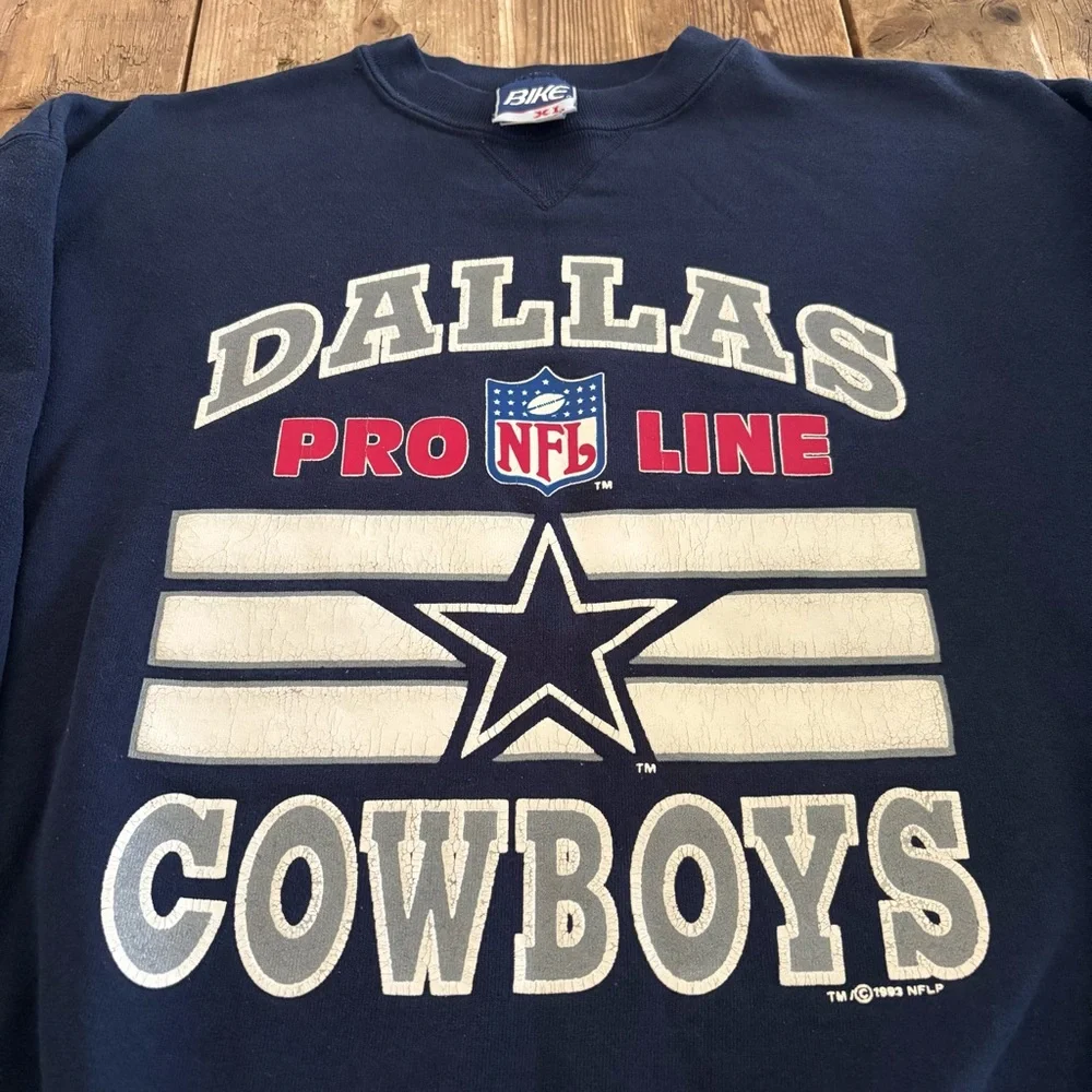 Vintage 90s Dallas Cowboys Pro Line Crewneck Sweatshirt 
Tagged XL - Picture 3 of 10